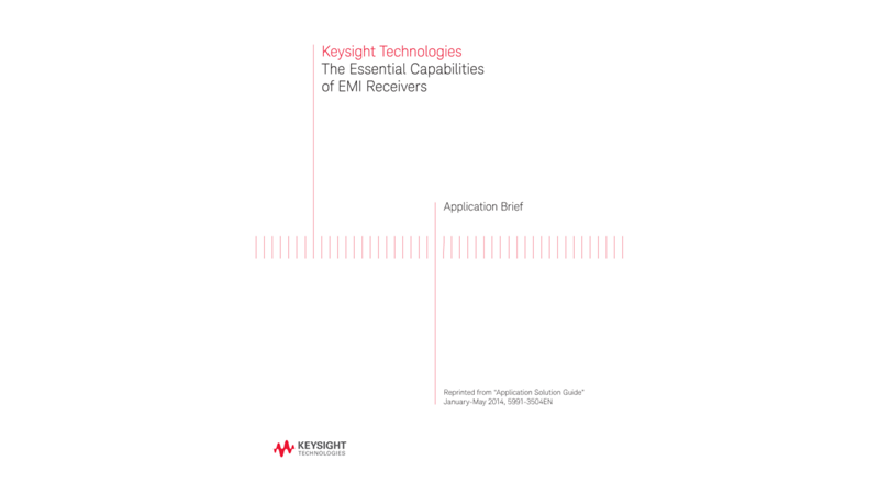 The Essential Capabilities of EMI Receivers